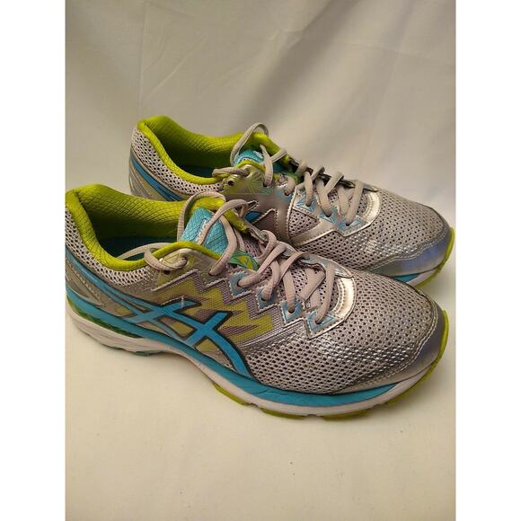 Asics GT-2000 (T657N) Athletic Women's Shoes Multi-Color Green Blue US-Size 8 - Picture 1 of 7